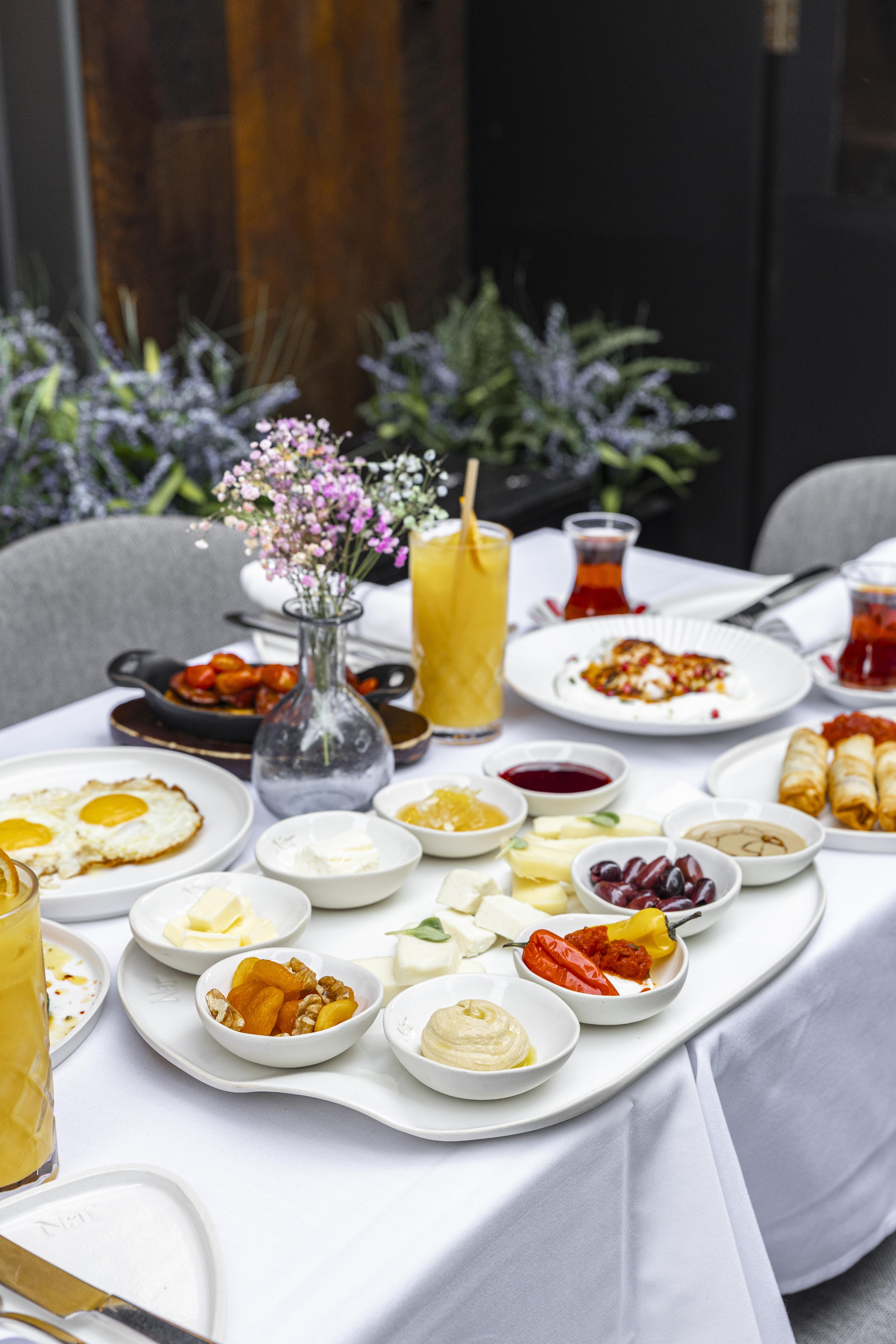 Turkish breakfast at Nar
